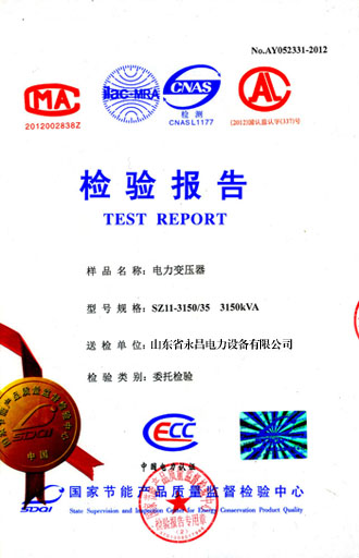 佳木斯电力变压器检测报告